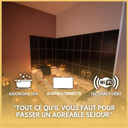Apartment Beige #2#- Vue&jacuzzi Privé-self Check-in *