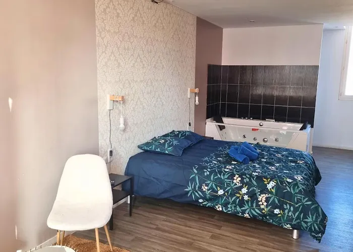 Beige #2#- Vue&jacuzzi Privé-self Check-in *