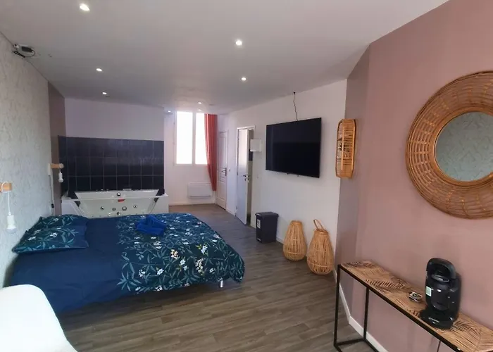 Beige #2#- Vue&jacuzzi Privé-self Check-in